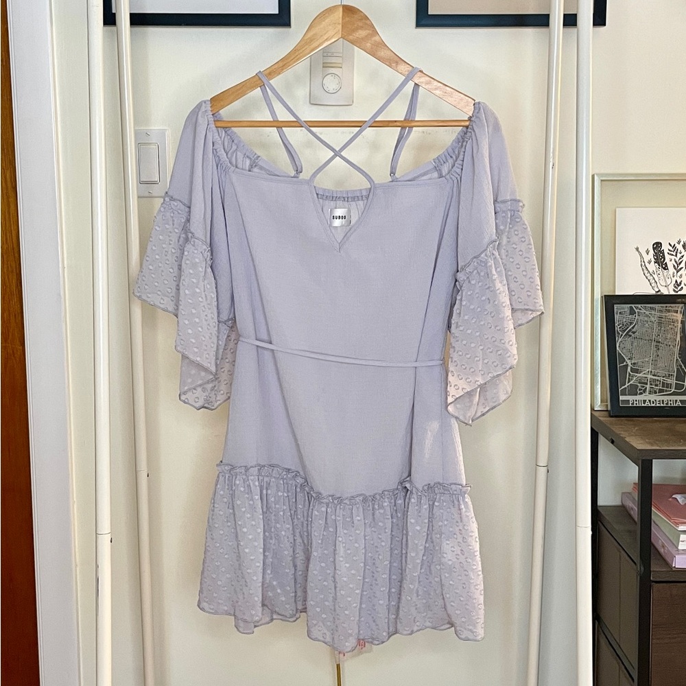 Suboo Off Shoulder Mini Dress